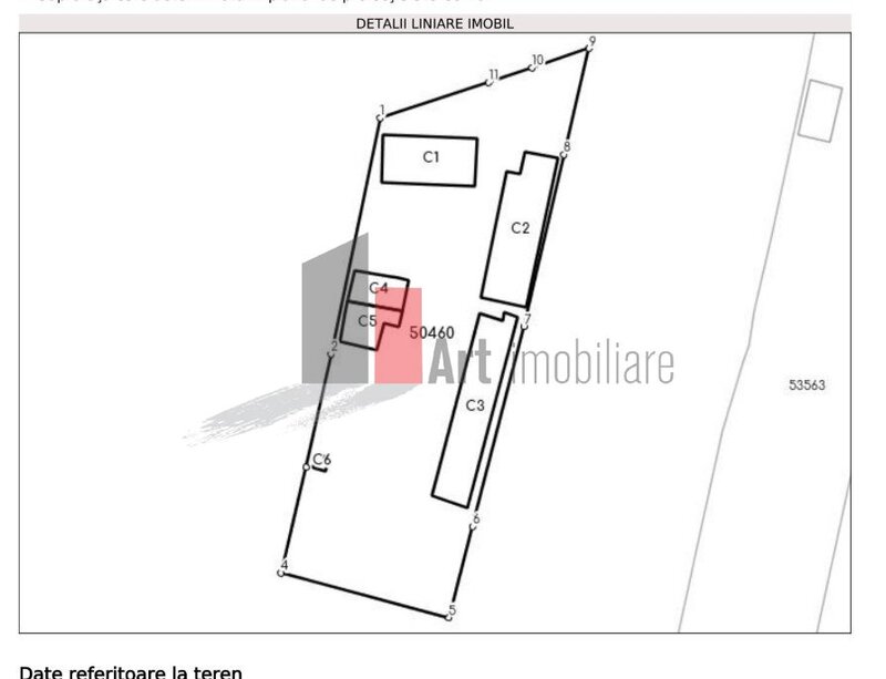 Coteana, 2 case + teren, 0% comision.